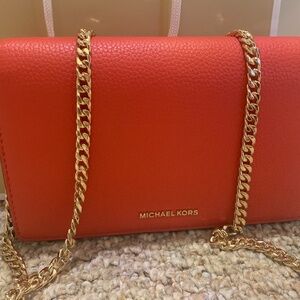 ♦️♦️NWT FLASHSALE  Michael Kors Jet Set medium flap chain crossbody